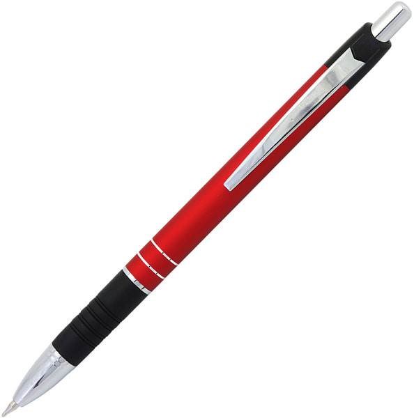 Obrázky: Hliníkové guličkové pero EMA ALU červené