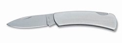Obrázky: Kovový vreckový nôž matný,strieborná