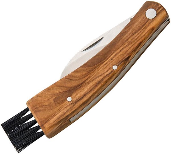 Obrázky: Hubársky nôž s drevenou rukoväťou a puzdrom, Obrázok 2