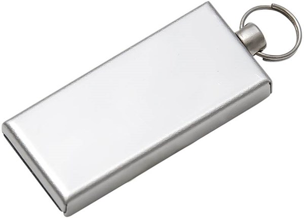 Obrázky: Malý kovový USB flash disk s krúžkom 16GB, Obrázok 1
