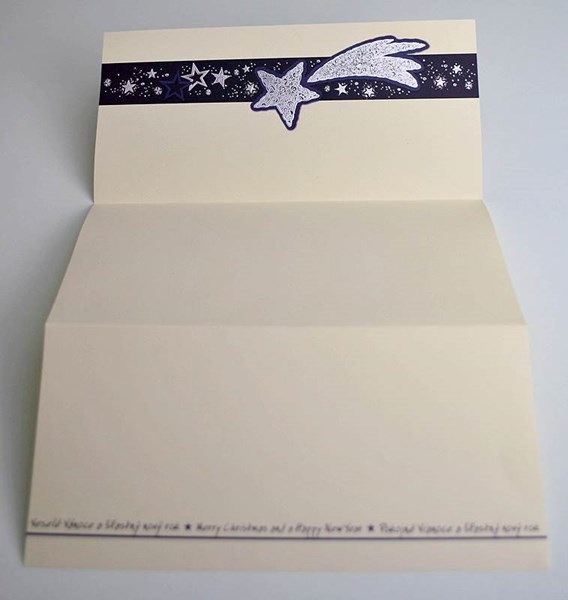 Obrázky: Novoročenka A4-svetlý krémový ivory listový papier, Obrázok 3