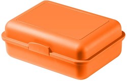Obrázky: Oranžový plastový väčší desiatový box