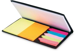 Obrázky: Farebné lepiace bločky so zápisníkom, biela