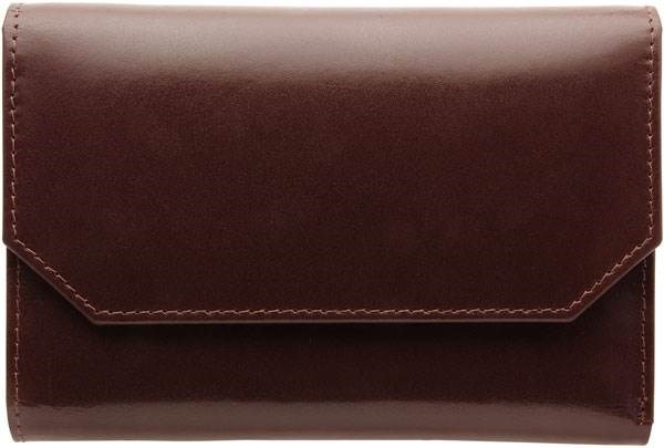 Obrázky: Dámska kožená peňaženka z luxusnej hnedej kože