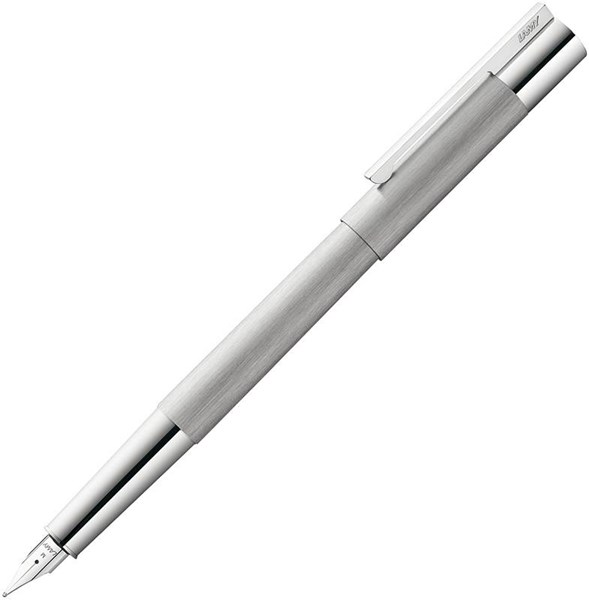 Obrázky: LAMY Scala Brushed Steel, plniace pero, F