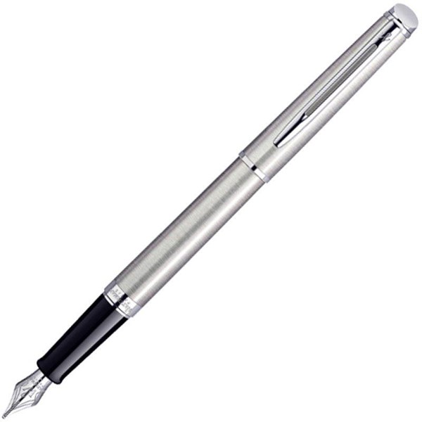 Obrázky: WATERMAN HEMISPHERE Stainless Steel CT plniace, M, Obrázok 2