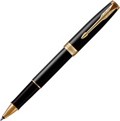 Obrázky: PARKER Sonnet Black GT, plniace pero, roller