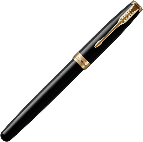 Obrázky: PARKER Sonnet Black GT, plniace pero, roller, Obrázok 2