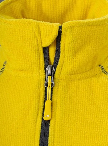 Obrázky: Stella 190 žltá pánska flísová bunda  XXXL, Obrázok 4