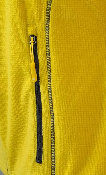 Obrázky: Stella 190 žltá pánska flísová bunda  XXXL, Obrázok 6