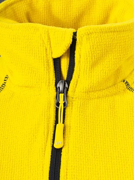 Obrázky: Stella 190 žltá dámska flísová bunda  XXL, Obrázok 4