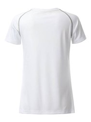 Obrázky: Dámske funkčné tričko SPORT 130, biela/šedá XXL
