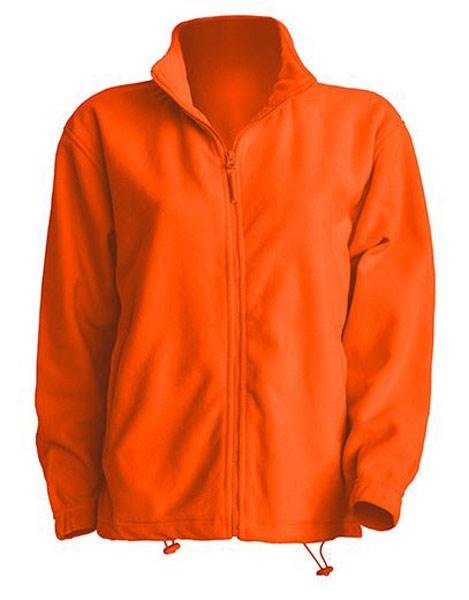 Obrázky: Oranžová flísová bunda POLAR 300, L