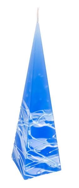 Obrázky: Modrá sviečka v tvare pyramídy, Obrázok 2