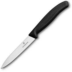 Obrázky: Čierny nôž na zeleninu VICTORINOX, čepeľ 10 cm