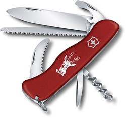 Obrázky: HUNTER švajčiarsky lovecký nôž s 12timi funkciami