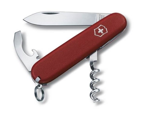 Obrázky: VICTORINOX WAITER, vreckový nôž, červená