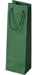 Obrázky: Papierová taška, 12x9x40cm,textilná šnúrka,zelená