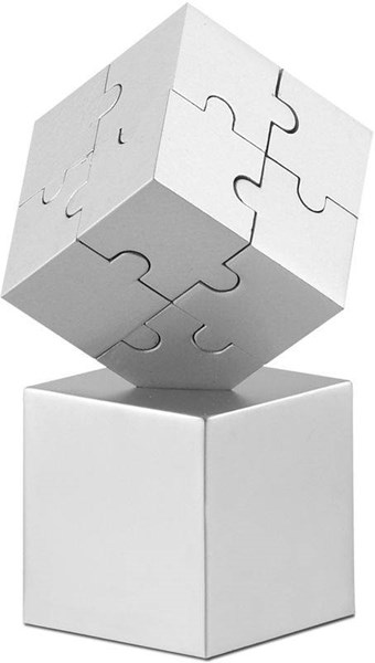 Obrázky: Kovové 3D puzzle, strieborná, Obrázok 2