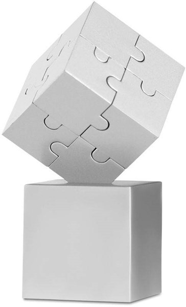 Obrázky: Kovové 3D puzzle, strieborná, Obrázok 3