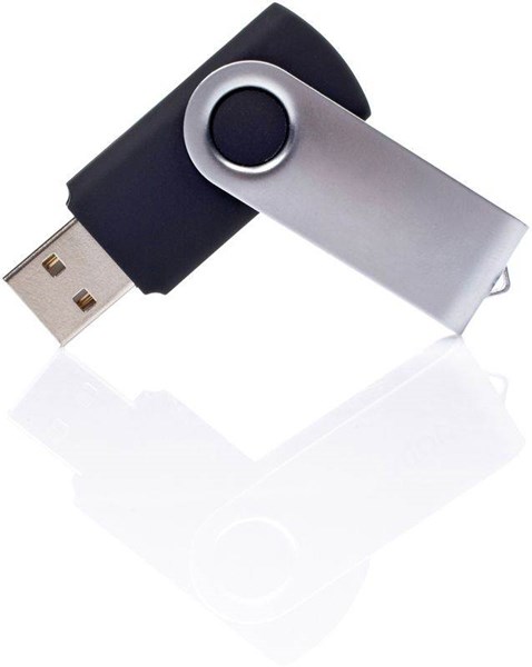 Obrázky: USB kľúč 4 GB, čierna, Obrázok 4