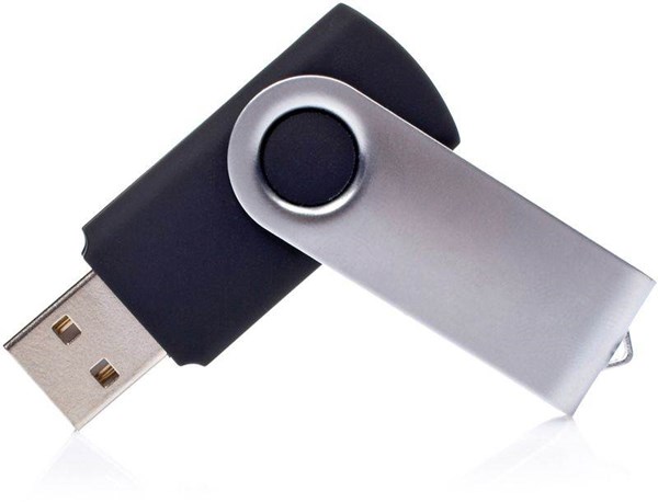 Obrázky: USB kľúč 4 GB, čierna, Obrázok 7
