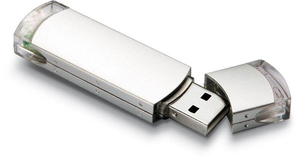 Obrázky: USB kľúč Crystalink s kovovým povrchom, 4GB, Obrázok 2