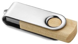 Obrázky: Turnwoodflash rotujúci flash disk 32GB,sv.hnedá