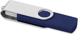 Obrázky: OTG Twister flash disk 4 GB s micro USB,n.modrý