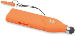 Obrázky: OTG Touch USB flash disk 16 GB so stylusom,oranž.