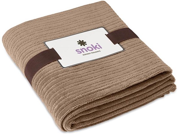 Obrázky: Komfortná domáca khaki flísová deka, Obrázok 3