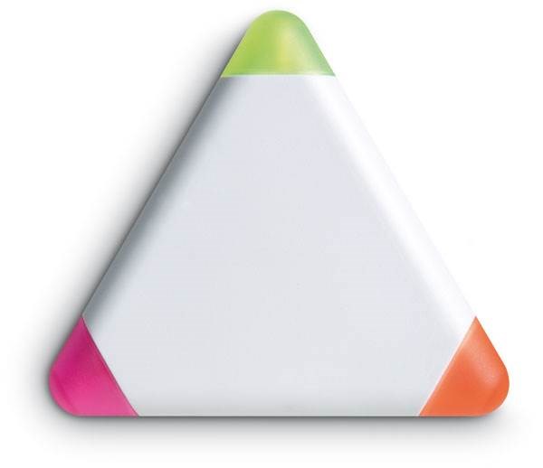 Obrázky: Trojuholníkový zvýrazňovač v bielom puzdre