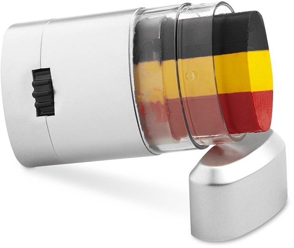 Obrázky: Farby na telo v striebor.plastovom boxe,BG