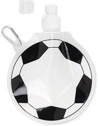 Obrázky: Skladacia fľaša na vodu 500 ml, tvar futbal.lopty
