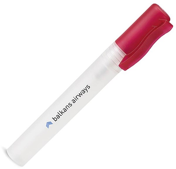 Obrázky: Antibakteriálne pero s červeným viečkom, čistiaci sprej na ruky, Obrázok 2