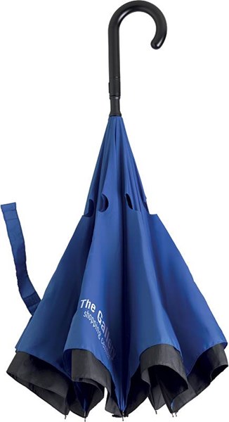 Obrázky: Obojstranný dáždnik kráľovsky modrý, Obrázok 9