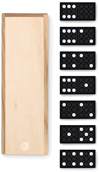 Obrázky: Plastové domino v drevenej krabičke, Obrázok 2