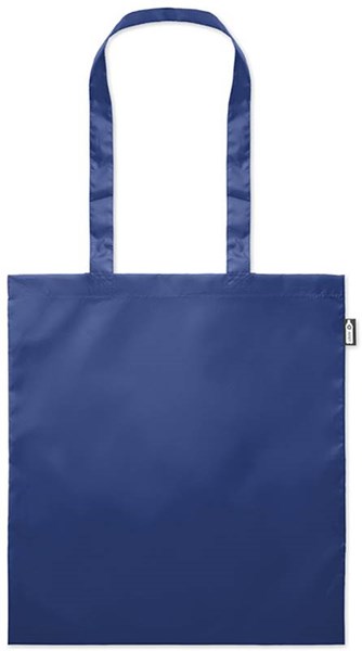 Obrázky: Modrá nákupná taška zo 190T RPET, Obrázok 2