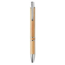 Obrázky: Bambusové pero s hliníkovými doplnkami