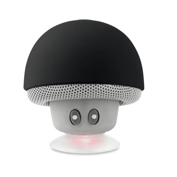 Obrázky: Bluetooth reproduktor v tvare hríba, čierny