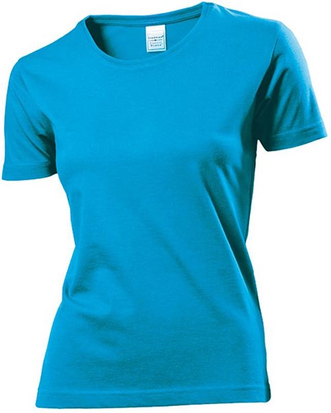 Obrázky: STEDMAN Classic-T, dámske tričko,oceánová modrá,XL