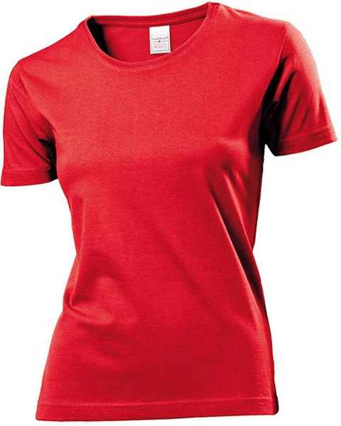 Obrázky: STEDMAN Classic-T, dámske tričko,červená,XL