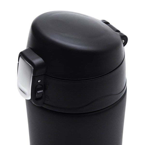 Obrázky: Černý termohrnček 400 ml, vnútro nerez oceľ, Obrázok 6