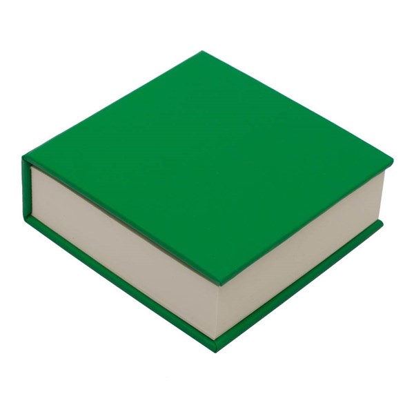 Obrázky: Poznámkový blok s lepiacimi lístkami, zelený obal