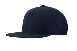 Obrázky: Akrylová čiapka tmavě modrá s plochým šiltom