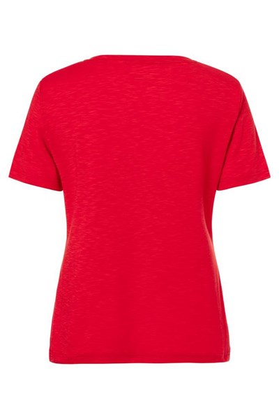 Obrázky: Dámske tričko Sport Melange 180, červená XS