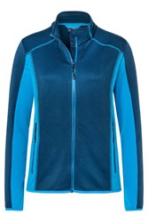 Obrázky: Dám.STRETCH FLEECE JACKET 200 námornícka modrá S