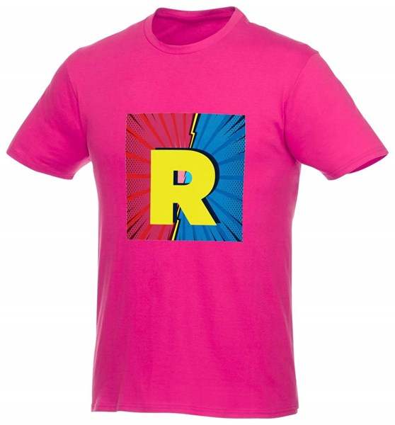 Obrázky: Tričko Heros ELEVATE 150 tmavoružové XXL, Obrázok 17