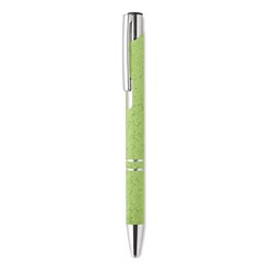 Obrázky: Guličkové pero Jola z pšeničnej slamy, zelené