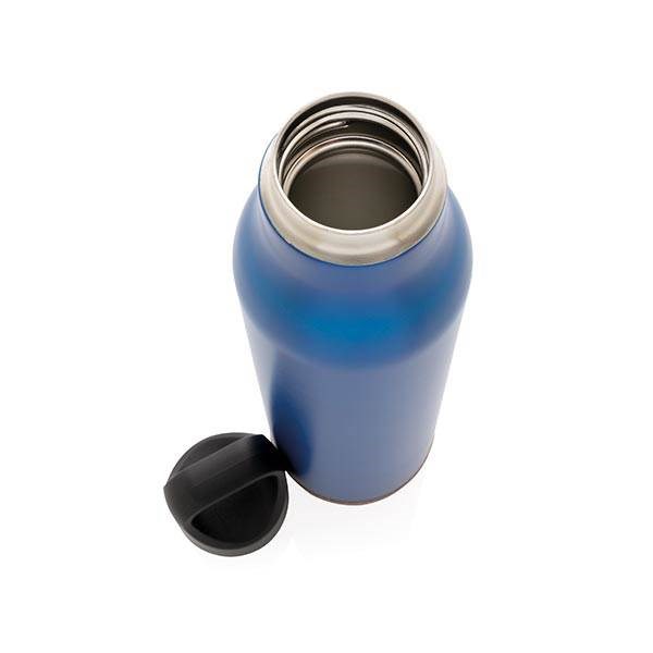 Obrázky: Modrá nepriepustná korková termofľaša 600 ml, Obrázok 4